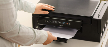 La impresora imprime en blanco
