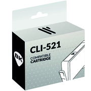 Compatible Canon CLI-521 Negro Cartucho