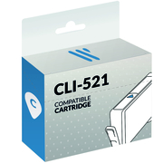 Compatible Canon CLI-521 Cian Cartucho