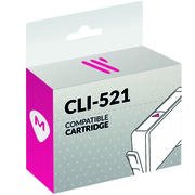 Compatible Canon CLI-521 Magenta Cartucho