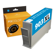 PixColor HP 903XL Cian Chip Anti-Actualizaciones Cartucho Compatible