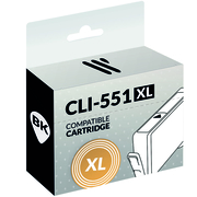 Compatible Canon CLI-551XL Negro Cartucho