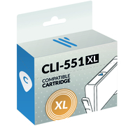 Compatible Canon CLI-551XL Cian Cartucho