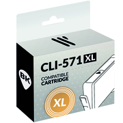 Compatible Canon CLI-571XL Negro Cartucho