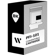 Compatible Canon PFI-101 Negro Cartucho