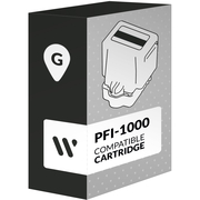 Compatible Canon PFI-1000 Gris Cartucho