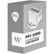 Compatible Canon PFI-1000 Gris Foto Cartucho