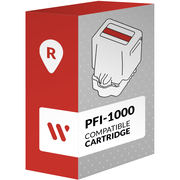 Compatible Canon PFI-1000 Rojo Cartucho