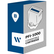 Compatible Canon PFI-1000 Azul Cartucho