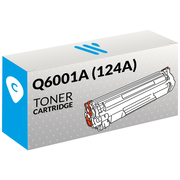 Compatible HP Q6001A (124A) Cian Tóner