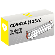Compatible HP CB542A (125A) Amarillo Tóner