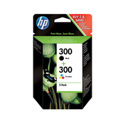 HP 300 Multicolor Pack Negro/Color de 2 Cartuchos de Tinta Original