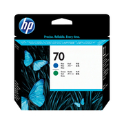 HP 70 Azul/Verde Cabezal de Impresión