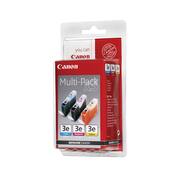 Canon BCI-3e  Multipack de 3 Cartuchos de Tinta Original