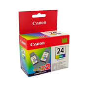 Canon BCI-24 Color Twin Pack Color de 2 Cartuchos de Tinta Original