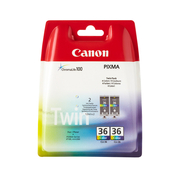 Canon CLI-36 Color Twin Pack Color de 2 Cartuchos de Tinta Original