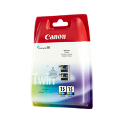 Canon BCI-15 Color Twin Pack Color de 2 Cartuchos de Tinta Original