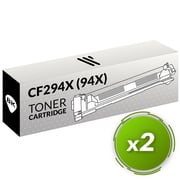 HP CF294X (94X) Pack  de 2 Toners Compatible