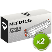 Samsung MLT-D111S Pack de 2 Toners Compatible