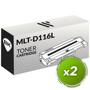Samsung MLT-D116L Pack de 2 Toners Compatible