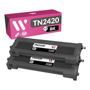 Brother TN2420 Pack Negro de 2 Toners Compatible
