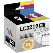 Compatible Brother LC3219XL Pack de 4 Cartuchos de Tinta
