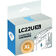 Compatible Brother LC22U XL Cian Cartucho