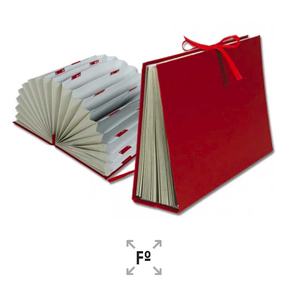 Liderpapel Carpeta Clasificadora Cartón A4 (Rojo)