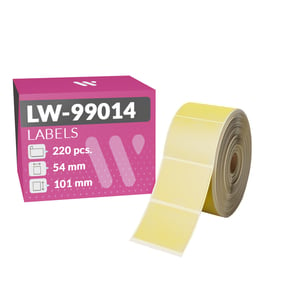 Dymo LW-99014 Etiquetas Compatibles (54,0x101,0 mm – 220 Uds.)