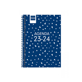 Finocam Agenda Cool Curso Lectivo 23/24 8º Secundaria Día Página (Azul)