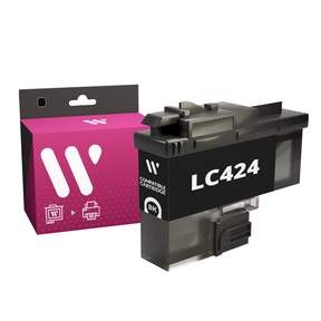 Compatible Brother LC424 Negro