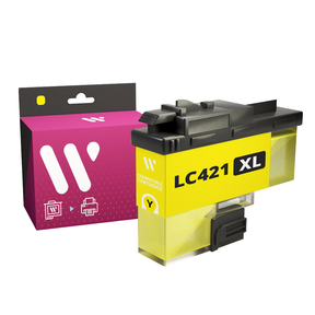 Compatible Brother LC421XL Amarillo