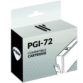 Compatible Canon PGI-72 Negro Foto