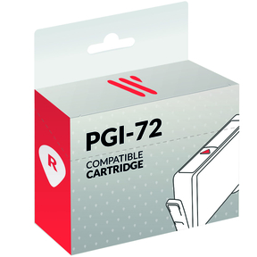 Compatible Canon PGI-72 Rojo
