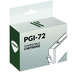 Compatible Canon PGI-72 Negro Mate