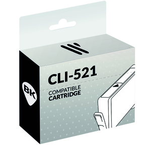 Compatible Canon CLI-521 Negro