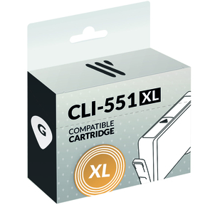 Compatible Canon CLI-551XL Gris