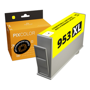 Compatible PixColor HP 953XL Amarillo Chip Anti-Actualizaciones