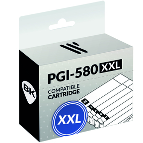 Compatible Canon PGI-580XXL Negro
