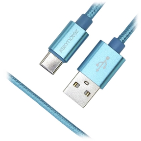 Cable USB tipo C a USB-A 2.0 Skynotek 1m (Azul)
