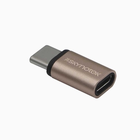 Adaptador Micro USB a Tipo C Skynotek (Oro)