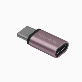 Adaptador Micro USB a Tipo C Skynotek (Oro Rosa)