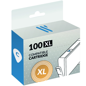 Compatible Lexmark 100XL Cian