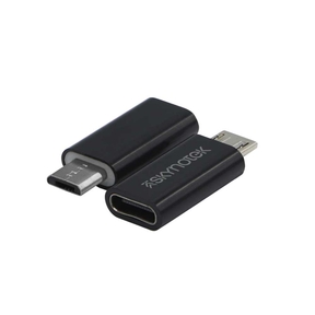 Adaptador USB 3.1 Tipo C a Micro USB Tipo B Skynotek (Pack 2 Uds.) (Negro)