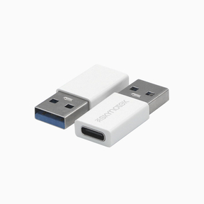 Adaptador Tipo C a USB A Skynotek (Pack 2 Uds.) (Blanco)