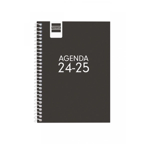 Finocam Agenda 24/25 4º Semana Vista Secundaria Cool (Negro)