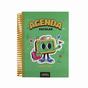 Nokers Agenda 24/25 4º - V1D Tapa Blanda Primaria - Pitagorin