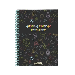 Nokers Agenda 25/26 Tapa Blanda Primaria - Study