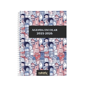 Nokers Agenda 25/26 Tapa Blanda Secundaria - People