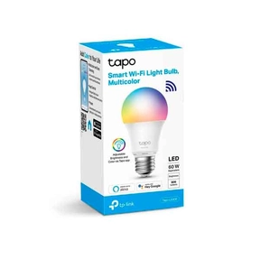 Bombilla Inteligente TP-Link Tapo Smart Wifi Multicolor E27 8,7W (6500K)